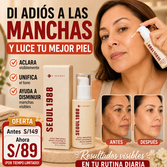 SERUM DE RETINOL ACLARADOR | SEOUL