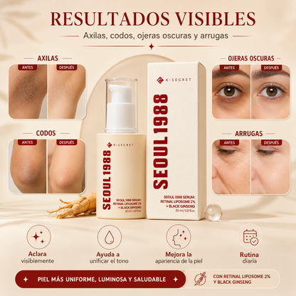 SERUM DE RETINOL ACLARADOR | SEOUL